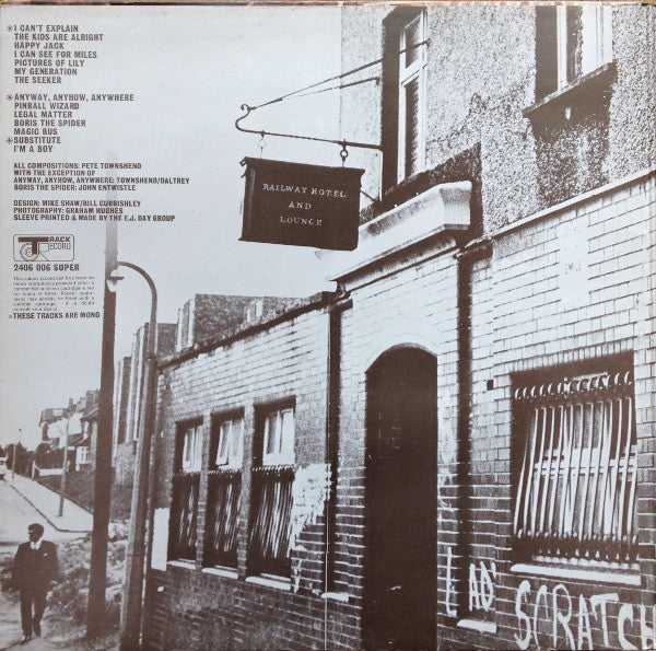 The Who - Meaty Beaty Big & Bouncy (Vinyl, LP, Compilation, Stereo, Mono) Very Good Plus (VG+) / Very Good (VG)