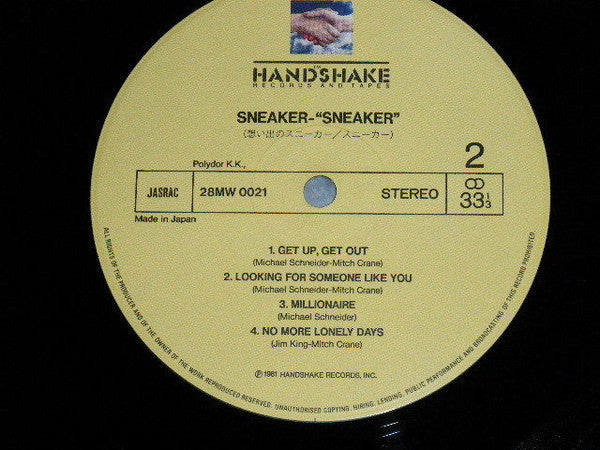 Sneaker - Sneaker (Vinyl, LP, Album)
