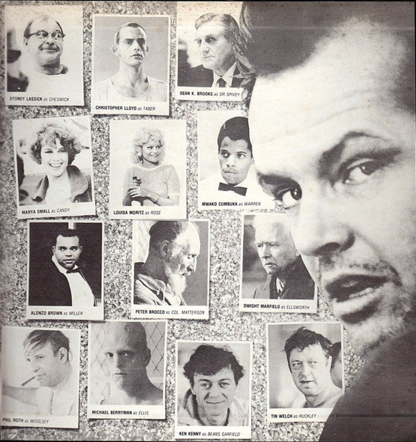 Jack Nitzsche - Soundtrack Recording From The Film : One Flew Over The Cuckoo's Nest (Vinyl, LP) Very Good (VG) / Very Good (VG)