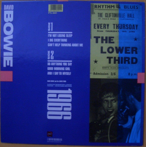 David Bowie - 1966 (Vinyl, LP, Mini-Album, Compilation) Very Good Plus (VG+) / Very Good Plus (VG+)