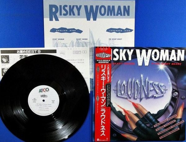 Loudness (5) - Risky Woman (Vinyl, 12", Maxi-Single, 45 RPM)