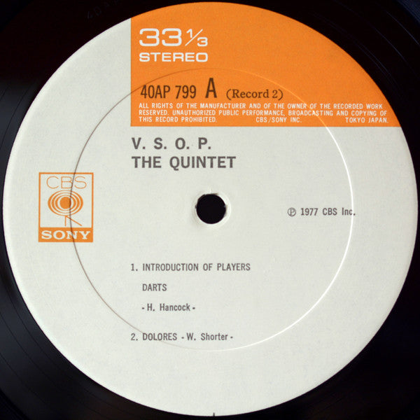 The V.S.O.P. Quintet - The Quintet (2xVinyl, LP, Album) Very Good Plus (VG+) / Very Good Plus (VG+)