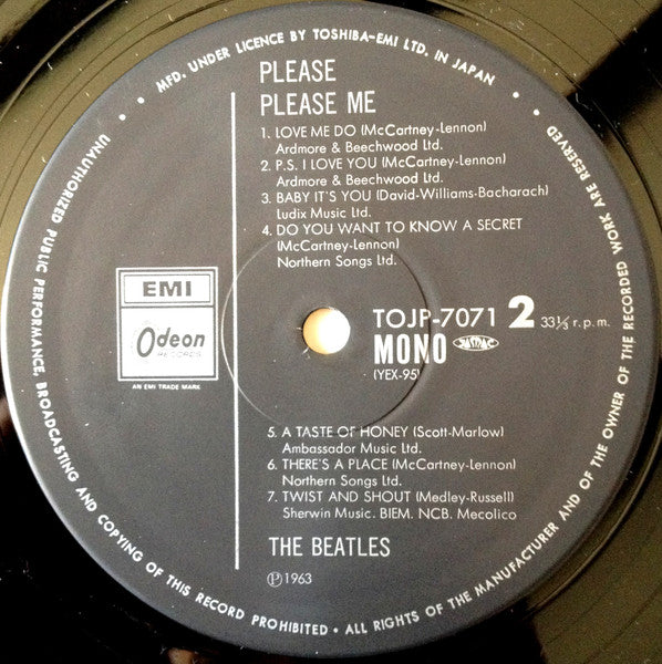 The Beatles - Please Please Me (Vinyl, LP, Album, Reissue, Remaster...