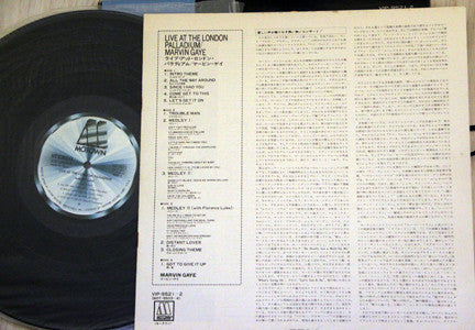 Marvin Gaye - Live At The London Palladium (Vinyl, LP, Album, Stereo)