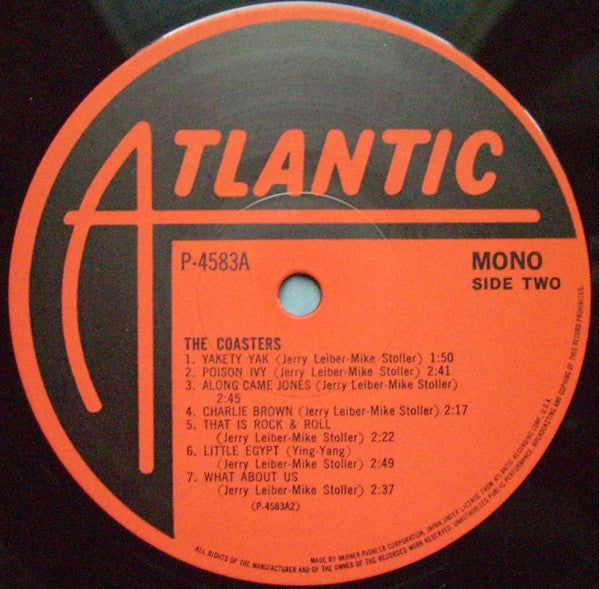 The Coasters - The Coasters (Vinyl, LP, Compilation, Misprint, Mono)
