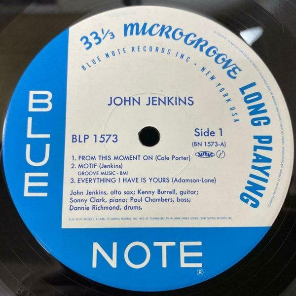 John Jenkins (2) - John Jenkins With Kenny Burrell (Vinyl, LP, Album, Reissue, Mono) Near Mint (NM or M-) / Near Mint (NM or M-)