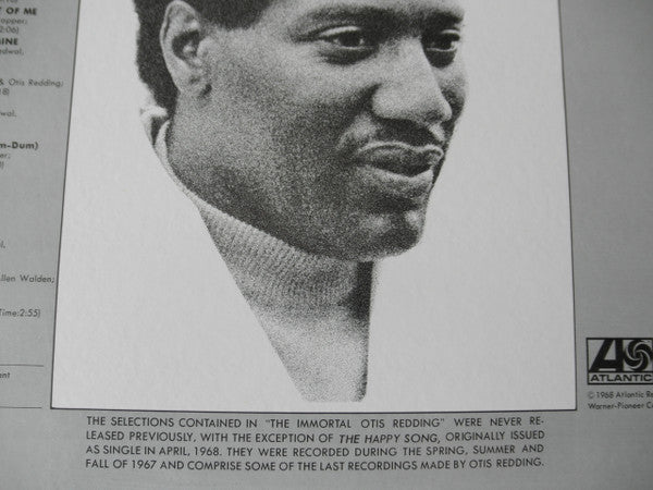Otis Redding - The Immortal Otis Redding (Vinyl, LP, Album, Reissue)