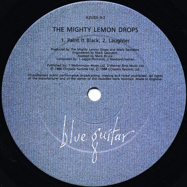 The Mighty Lemon Drops - Fall Down (Like The Rain) (Vinyl, 12", Single) Very Good (VG) / Very Good Plus (VG+)