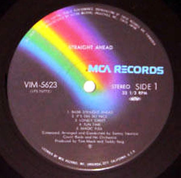 Count Basie Orchestra - Basie Straight Ahead (Vinyl, LP, Album, Reissue) Very Good Plus (VG+) / Very Good Plus (VG+)