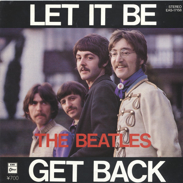 The Beatles - Let It Be / Get Back (Vinyl, 7", 45 RPM, Single) Very Good Plus (VG+) / Very Good Plus (VG+)