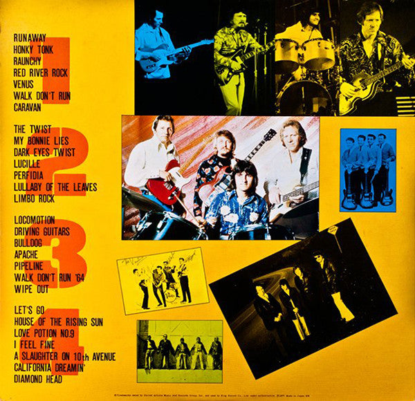 The Ventures - Rock 'N' Roll Graffiti (2xVinyl, LP, Compilation, Stereo) Very Good Plus (VG+) / Very Good (VG)