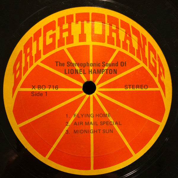 Members Of The Lionel Hampton Orchestra - The Stereophonic Sound Of Lionel Hampton By The Members Of The Lionel Hampton Orchestra (Vinyl, LP) Very Good Plus (VG+) / Good Plus (G+)