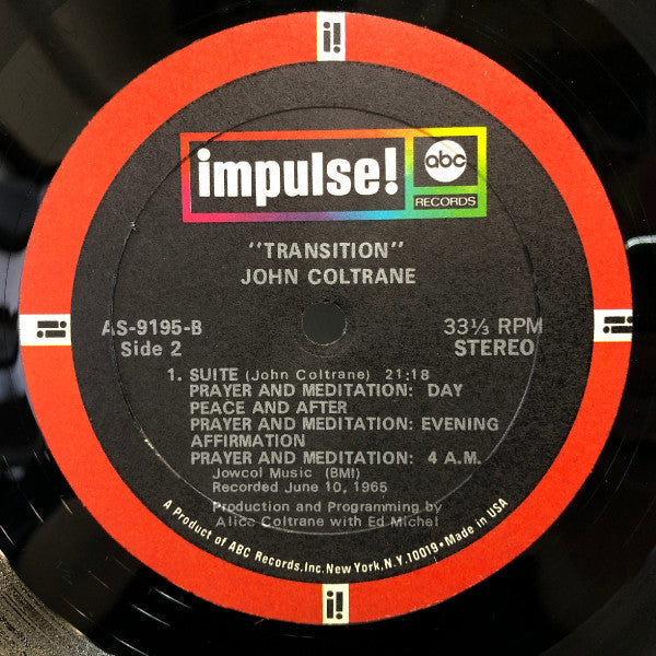 John Coltrane - Transition (Vinyl, LP, Album)