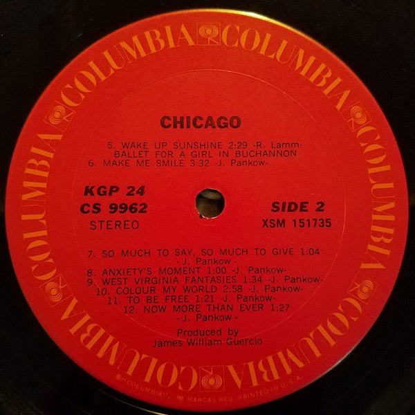Chicago (2) - Chicago (2xVinyl, LP, Album, Reissue, Stereo) Good Plus (G+) / Good Plus (G+)