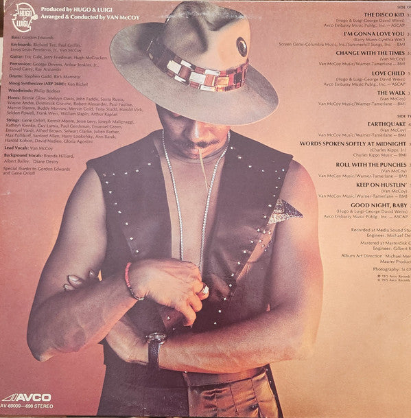 Van McCoy - The Disco Kid (Vinyl, LP, Album, Stereo) Very Good (VG) / Very Good (VG)