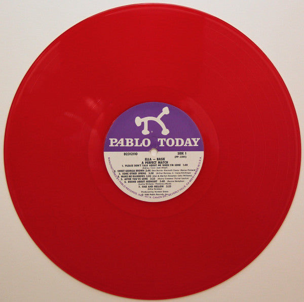 Ella Fitzgerald - A Perfect Match (Vinyl, LP, Album) Very Good (VG) / Very Good (VG)