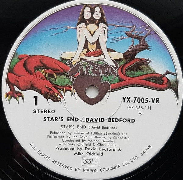 David Bedford - Star's End (Vinyl, LP, Album) Very Good Plus (VG+) / Very Good (VG)