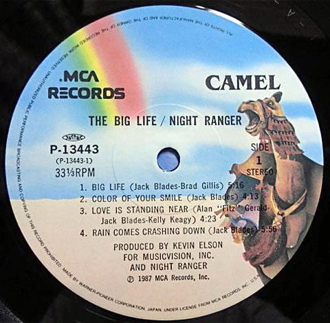 Night Ranger - Big Life (Vinyl, LP, Album)