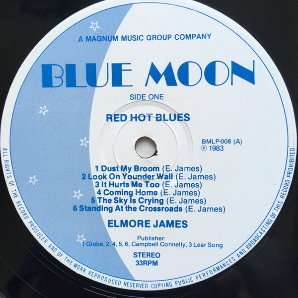 Elmore James - Red Hot Blues (Vinyl, LP, Compilation) Very Good Plus (VG+) / Very Good (VG)