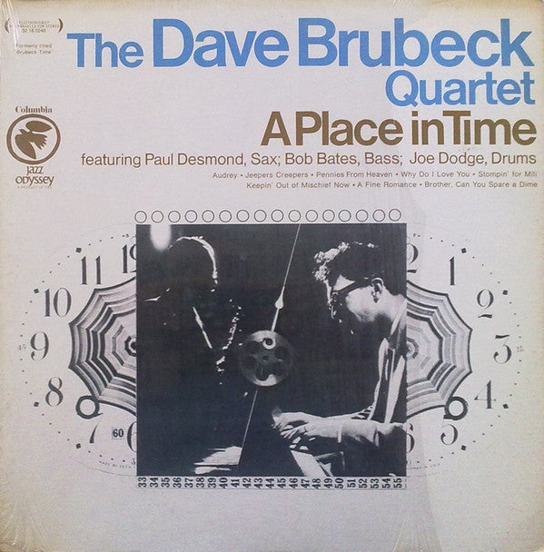 The Dave Brubeck Quartet - A Place In Time (Vinyl, LP, Album, Reissue, Stereo) Very Good (VG) / Fair (F)