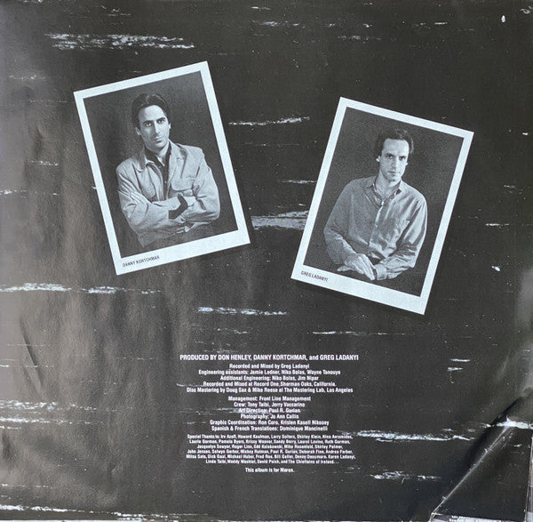 Don Henley - I Can't Stand Still (Vinyl, LP, Album, Stereo) Very Good Plus (VG+) / Very Good Plus (VG+)