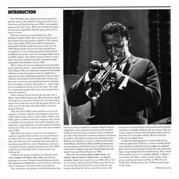 Miles Davis - The Complete Blackhawk Sessions (6xVinyl, Box Set, LP, Compilation, Limited Edition, Numbered) Very Good Plus (VG+) / Very Good Plus (VG+)