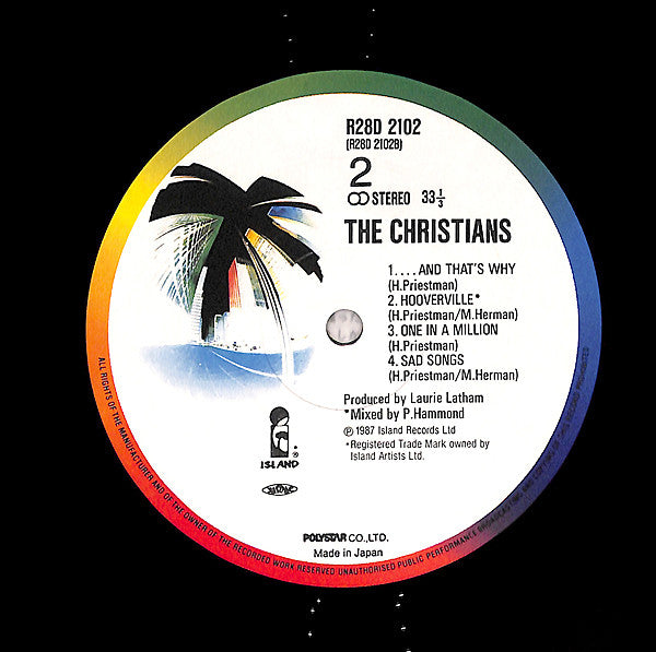 The Christians - The Christians (Vinyl, LP, Album) Near Mint (NM or M-) / Very Good (VG)