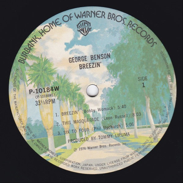 George Benson - Breezin' = ブリージン (Vinyl, LP, Album, Stereo)