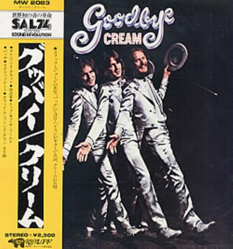 Cream (2) - Goodbye (Vinyl, LP, Album, Reissue) Very Good (VG) / Good Plus (G+)