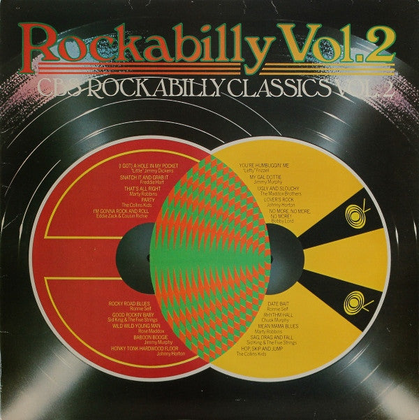 Various - CBS Rockabilly Classics Vol. 2 - Rockabilly Vol. 2 (Vinyl, LP, Compilation, Mono) Near Mint (NM or M-) / Very Good (VG)