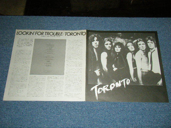 Toronto (4) - Lookin' For Trouble (Vinyl, LP, Album, Promo) Very Good Plus (VG+) / Very Good Plus (VG+)