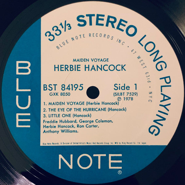 Herbie Hancock - Maiden Voyage (Vinyl, LP, Album, Reissue, Stereo)