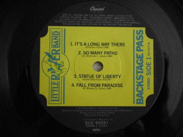 Little River Band - Backstage Pass (Vinyl, LP, Album)
