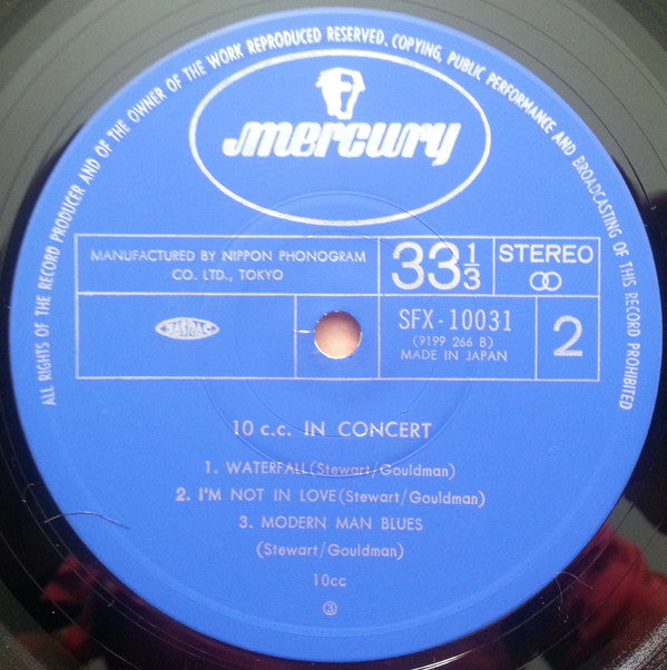 10cc - Live And Let Live (2xVinyl, LP, Album, Stereo) Very Good Plus (VG+) / Very Good (VG)