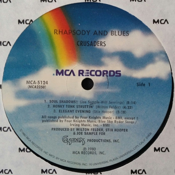 The Crusaders - Rhapsody And Blues (Vinyl, LP, Album)