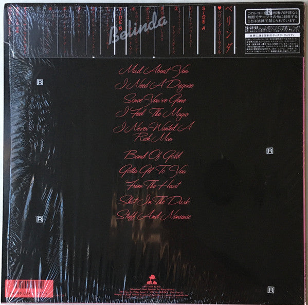 Belinda Carlisle - Belinda (Vinyl, LP, Album) Near Mint (NM or M-) / Near Mint (NM or M-)