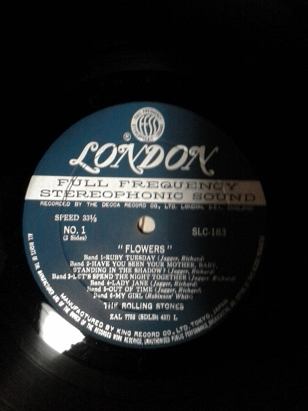 The Rolling Stones - Flowers (Vinyl, LP, Compilation, Reissue, Stereo) Good Plus (G+) / Very Good Plus (VG+)