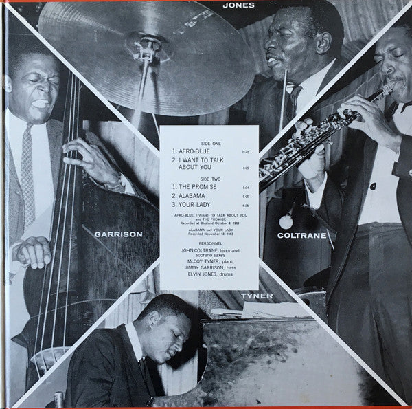 John Coltrane - Live At Birdland (Vinyl, LP, Album, Reissue) Near Mint (NM or M-) / Very Good Plus (VG+)