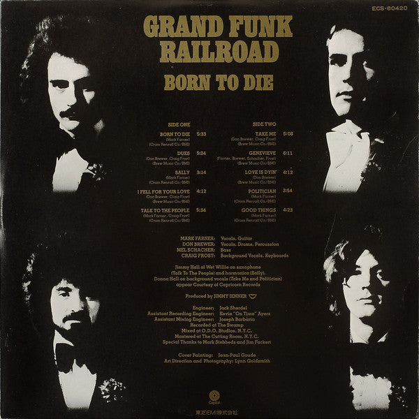 Grand Funk Railroad - Born To Die (Vinyl, LP, Album)