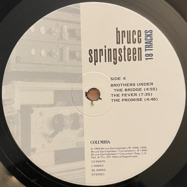 Bruce Springsteen - 18 Tracks (2xVinyl, LP, Compilation, Stereo) Very Good (VG) / Very Good Plus (VG+)