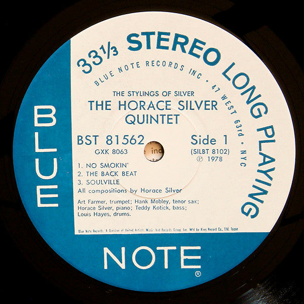 The Horace Silver Quintet - The Stylings Of Silver (Vinyl, LP, Albu...