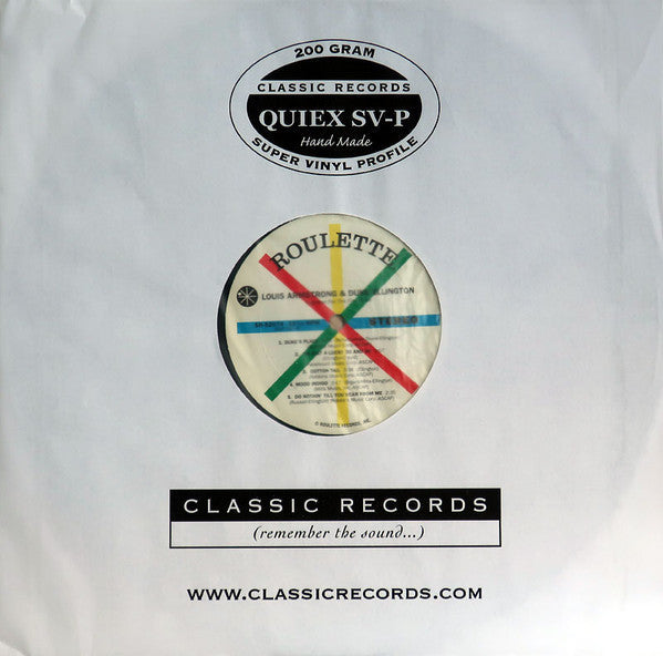 Louis Armstrong - Recording Together For The First Time (Vinyl, LP, Reissue, Stereo) Near Mint (NM or M-) / Near Mint (NM or M-)