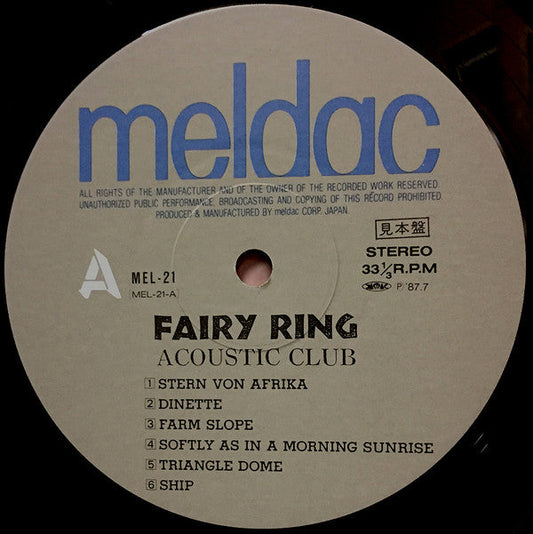 Acoustic Club - Fairy Ring (Vinyl, LP, Album) Very Good Plus (VG+) / Very Good Plus (VG+)