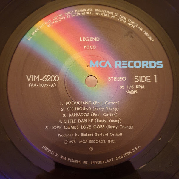 Poco (3) - Legend (Vinyl, LP, Album)