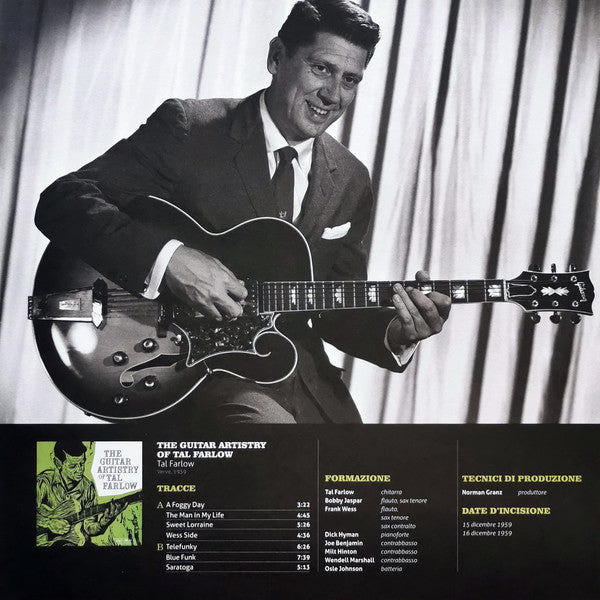 Tal Farlow - The Guitar Artistry Of Tal Farlow (Vinyl, LP, Album, Reissue, Stereo) Very Good Plus (VG+) / Very Good Plus (VG+)