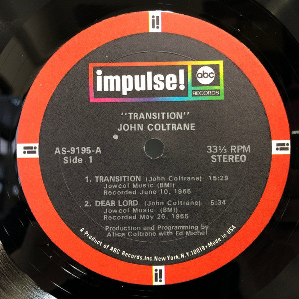 John Coltrane - Transition (Vinyl, LP, Album)