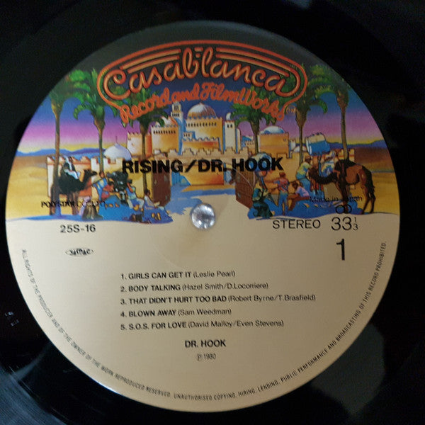 Dr. Hook - Rising (Vinyl, LP, Album)