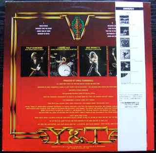 Y & T - Mean Streak (Vinyl, LP, Album, Stereo)