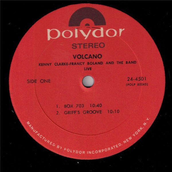 Clarke-Boland Big Band - Volcano (Live) (Vinyl, LP, Album) Very Good (VG) / Very Good (VG)