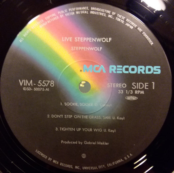Steppenwolf - Live (2xVinyl, LP, Album, Reissue) Very Good Plus (VG+) / Good Plus (G+)